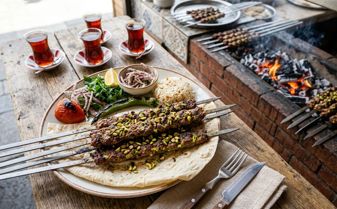 Fistikli Kebab (Pistachio Kebab)