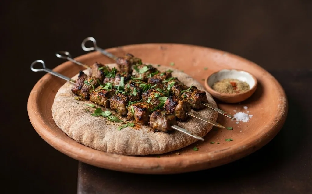 Qotban (Moroccan Lamb Brochettes)
