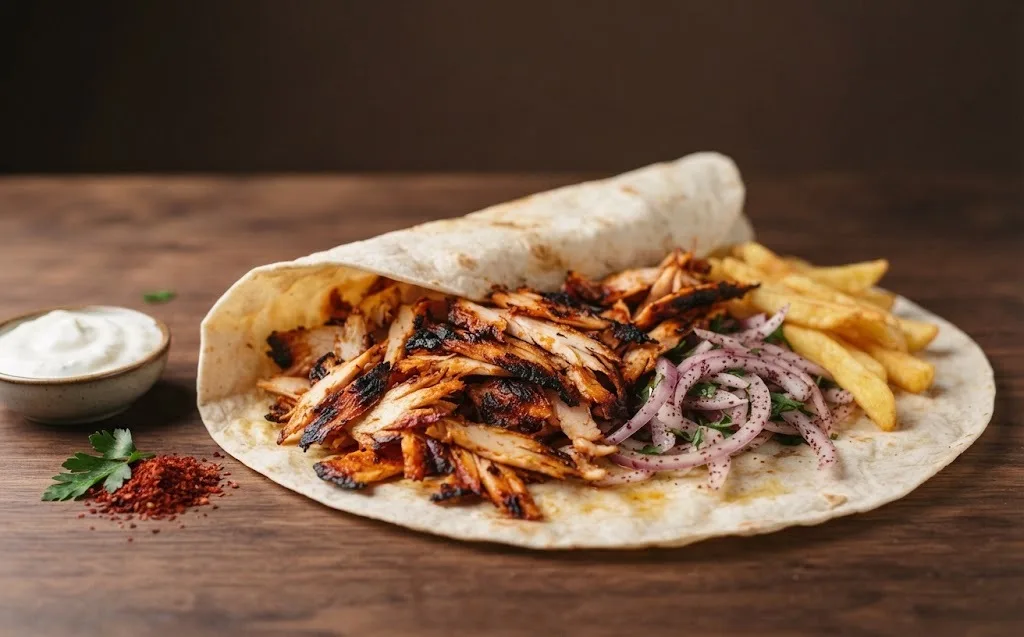 Tavuk Doner (AI-generated illustration)