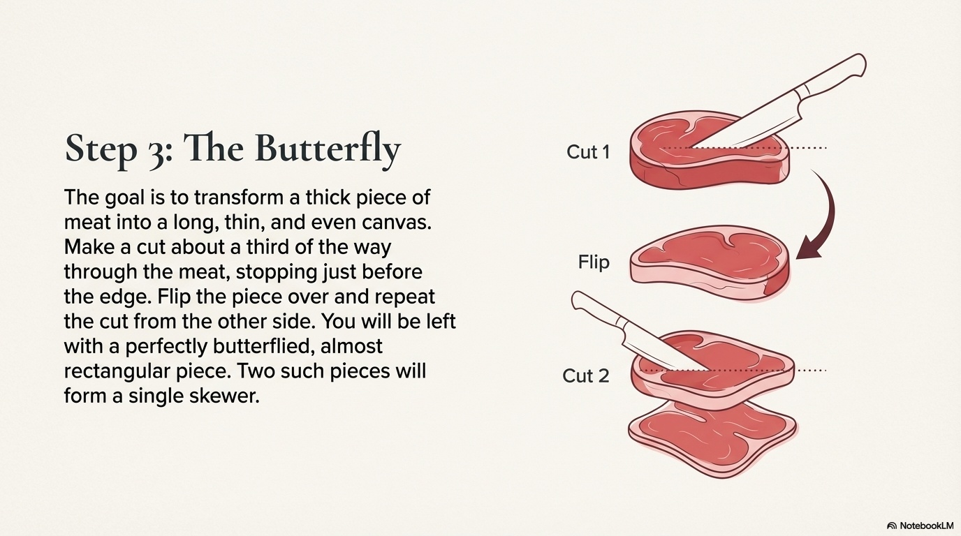 Kabab Barg step 6 visual guide