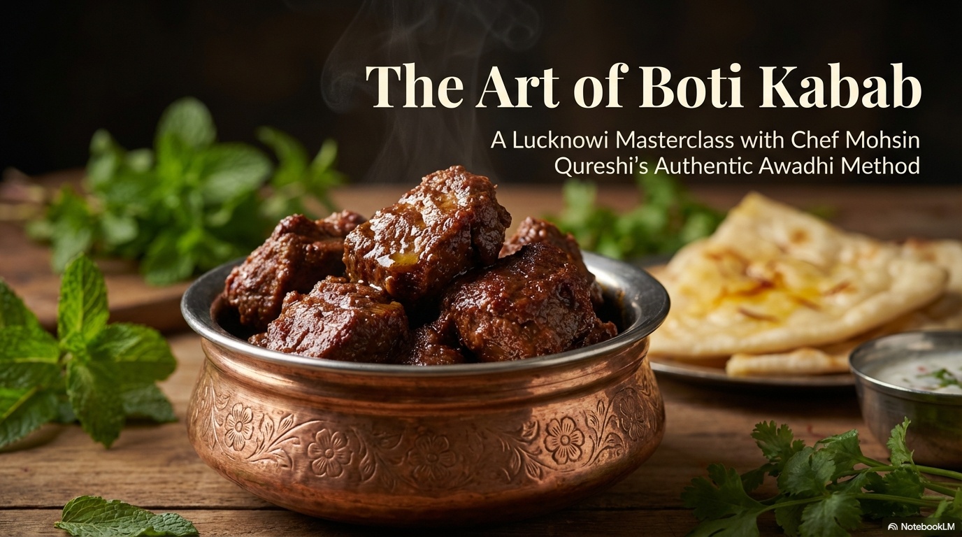 Boti Kebab step 1 visual guide