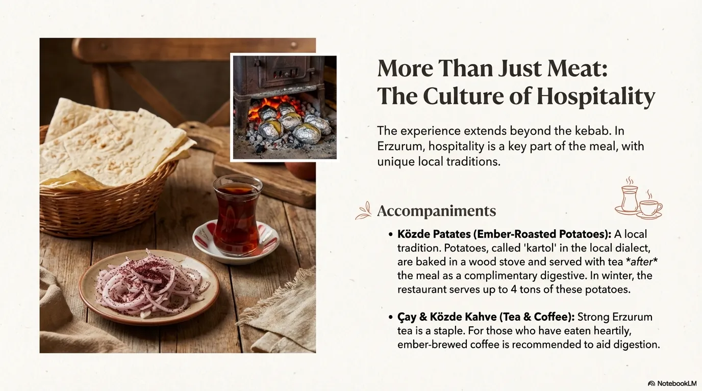 Cag Kebabi — More Than Just Meat: The Culture of Hospitality The experience extends beyond the kebab