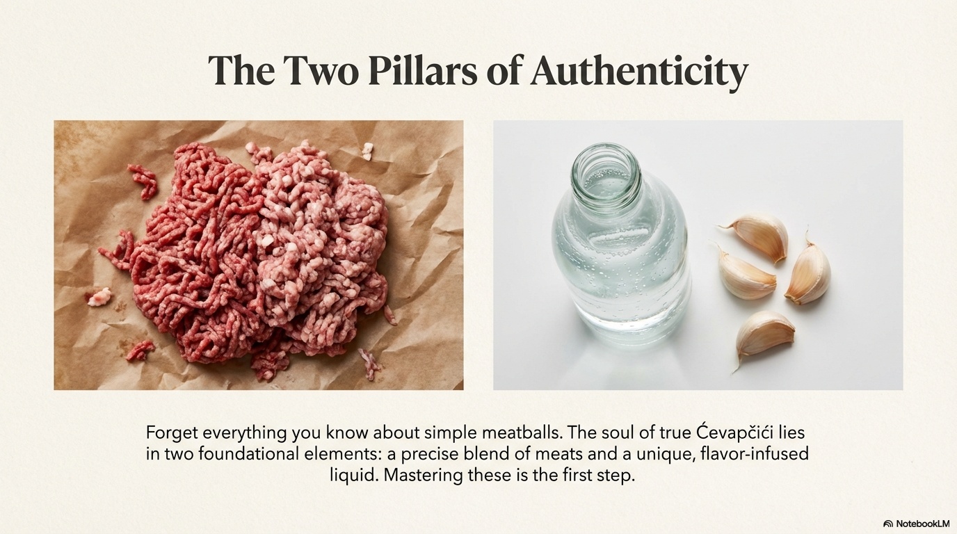 Cevapi (Cevapcici) step 2 visual guide