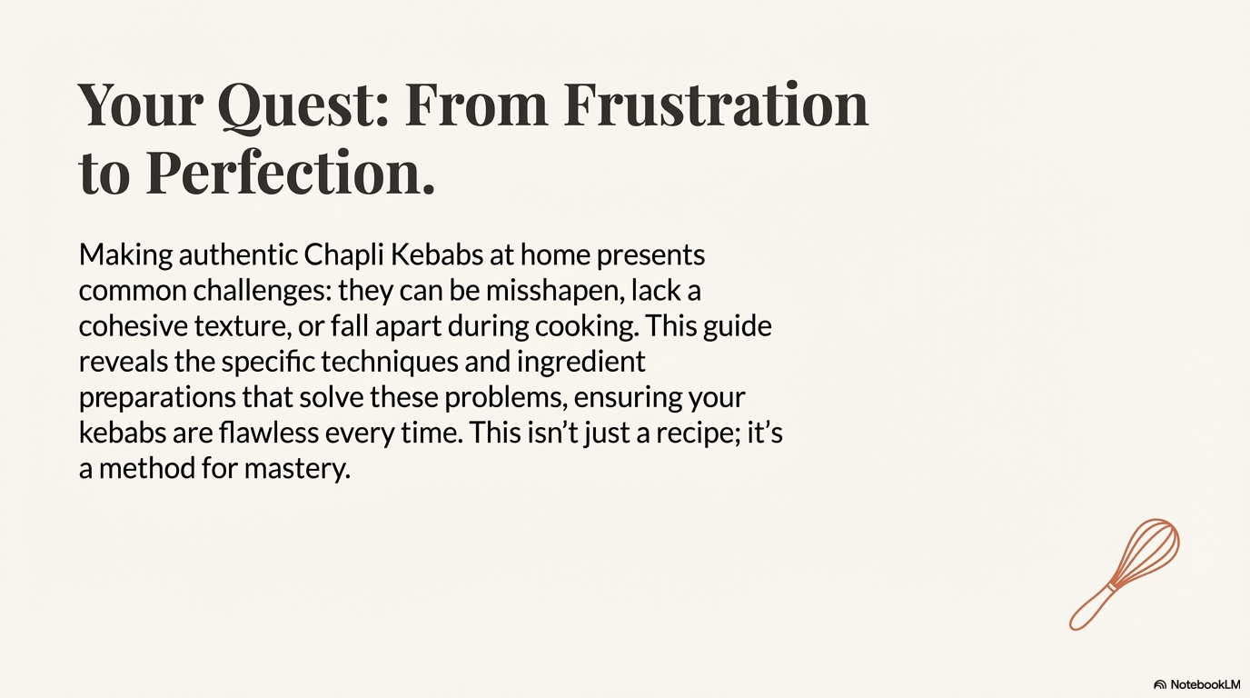 Chapli Kebab step 2 visual guide