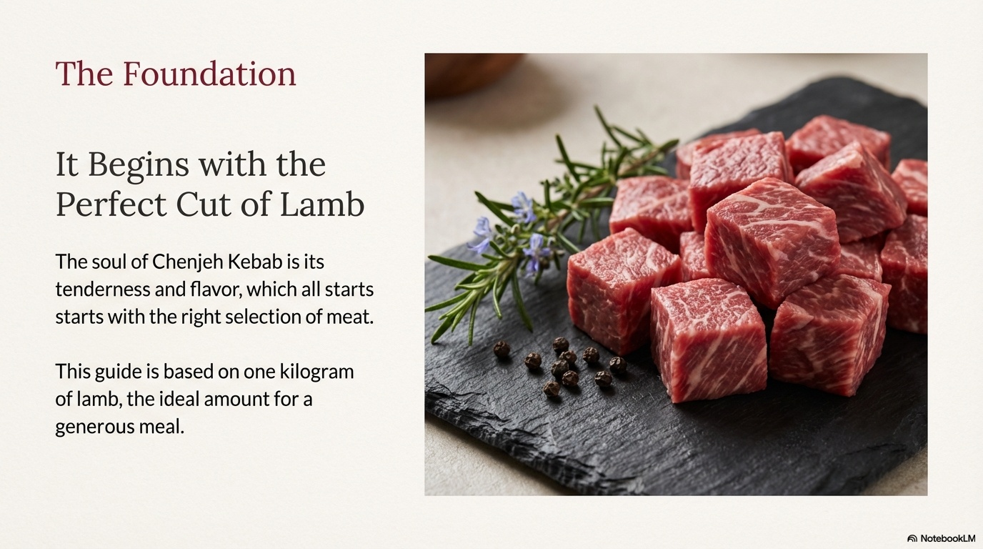 Kabab Chenjeh step 2 visual guide