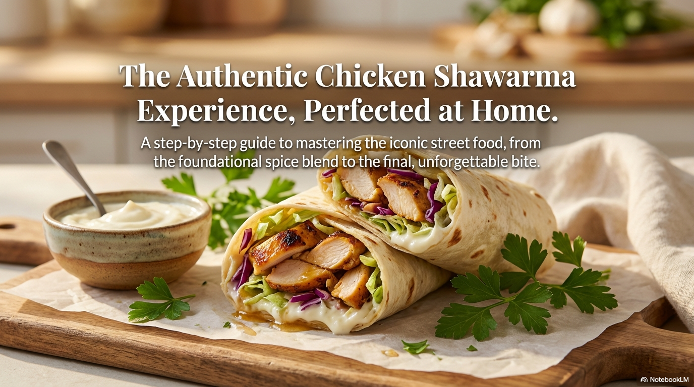 Chicken Shawarma step 1 visual guide