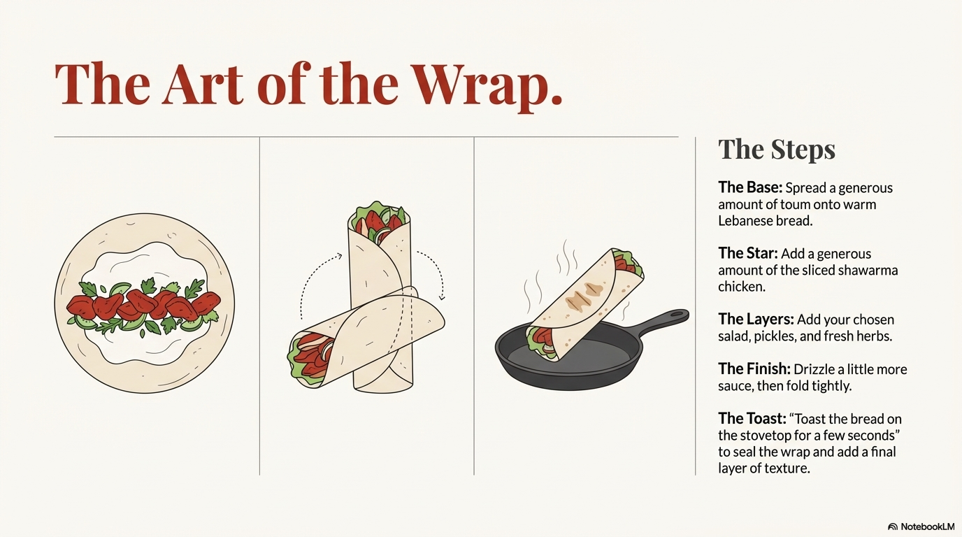 Chicken Shawarma visual note 14