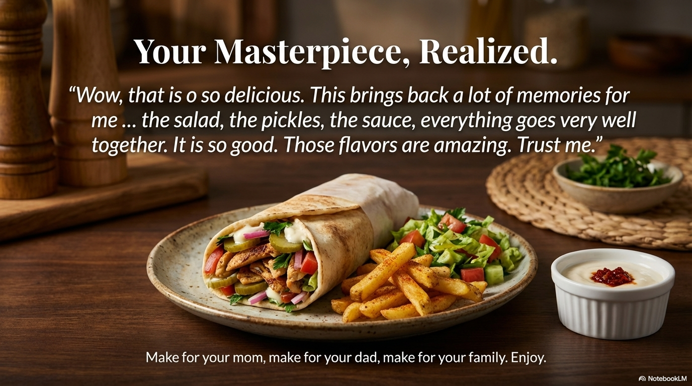 Chicken Shawarma visual note 15