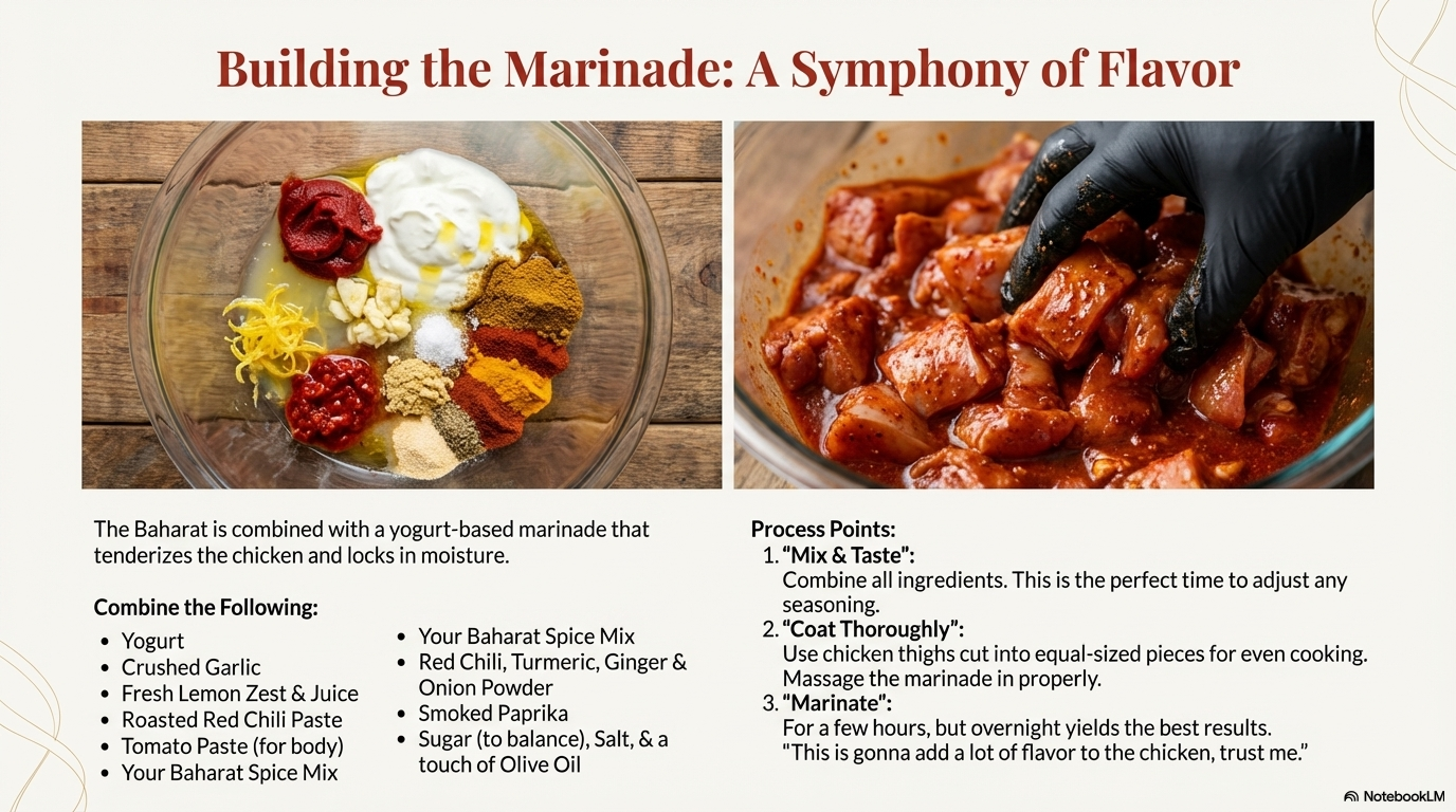 Chicken Shawarma step 4 visual guide
