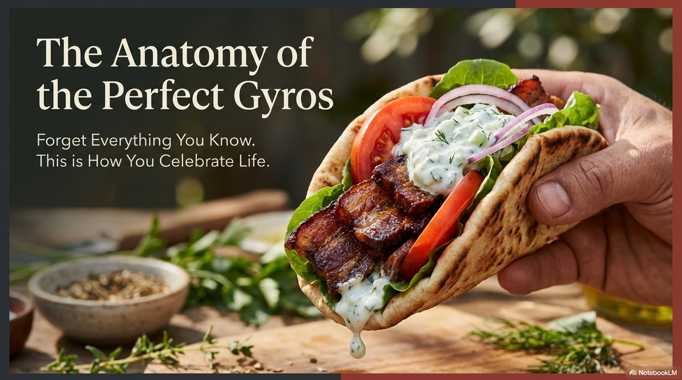 Authentic Gyros step 1 visual guide