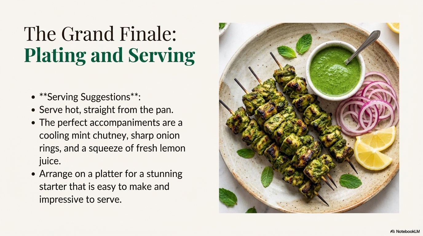 Haryali Kebab visual note 12