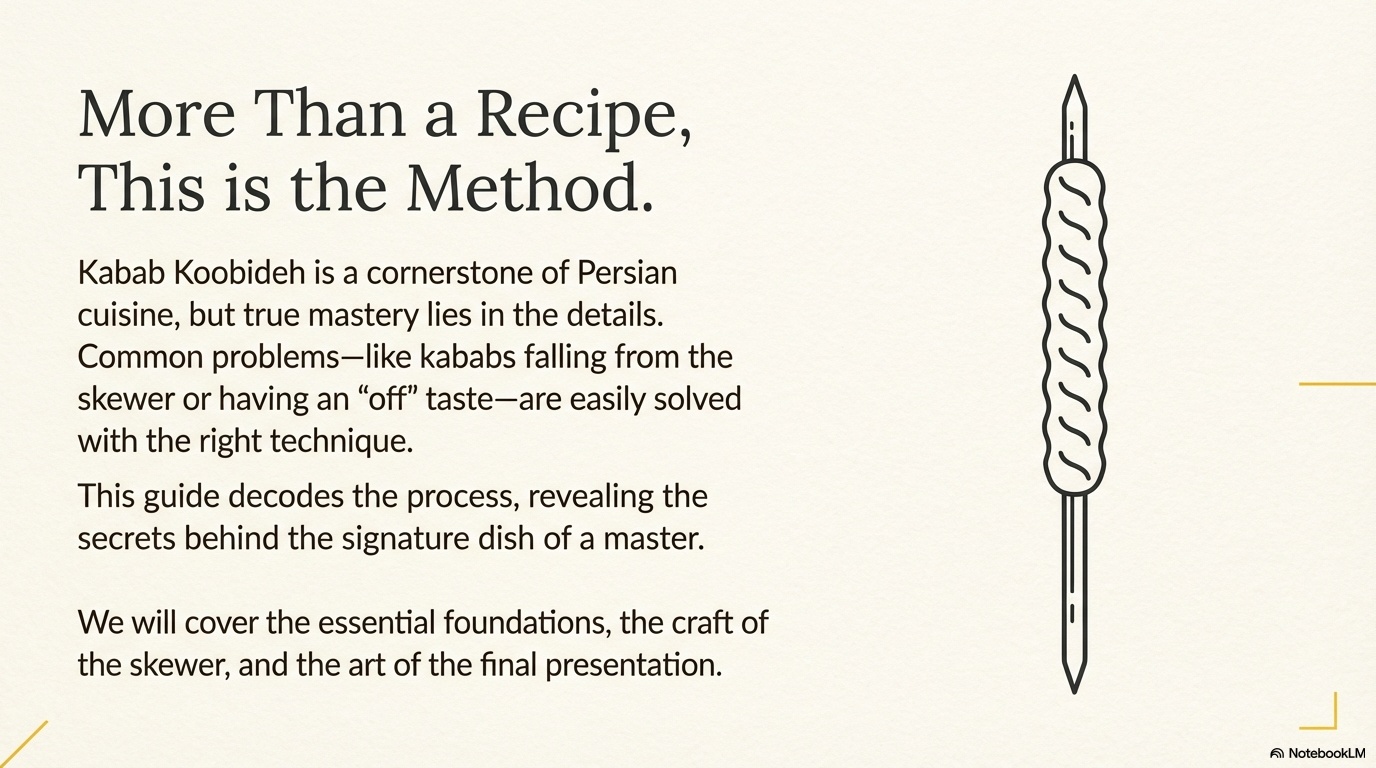 Kabab Koobideh step 2 visual guide