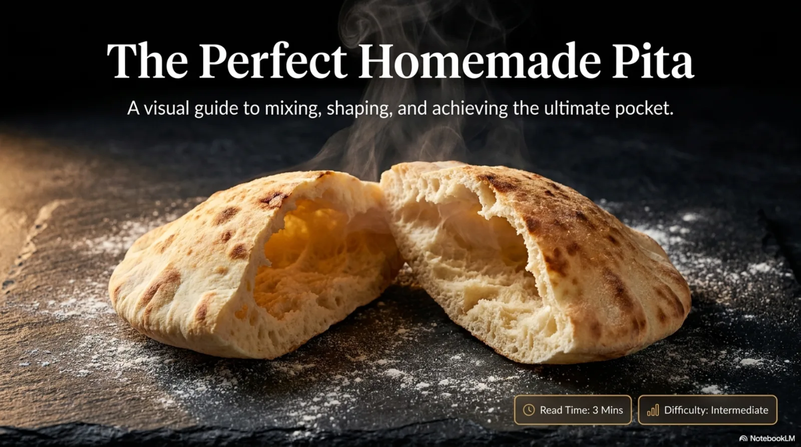 Homemade Pita Pocket visual note 1