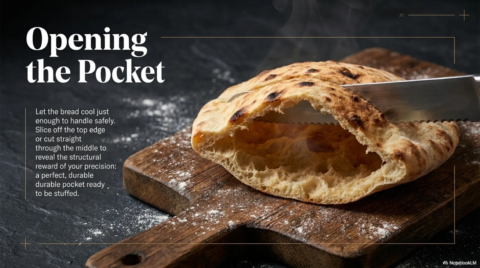 Homemade Pita Pocket visual note 13