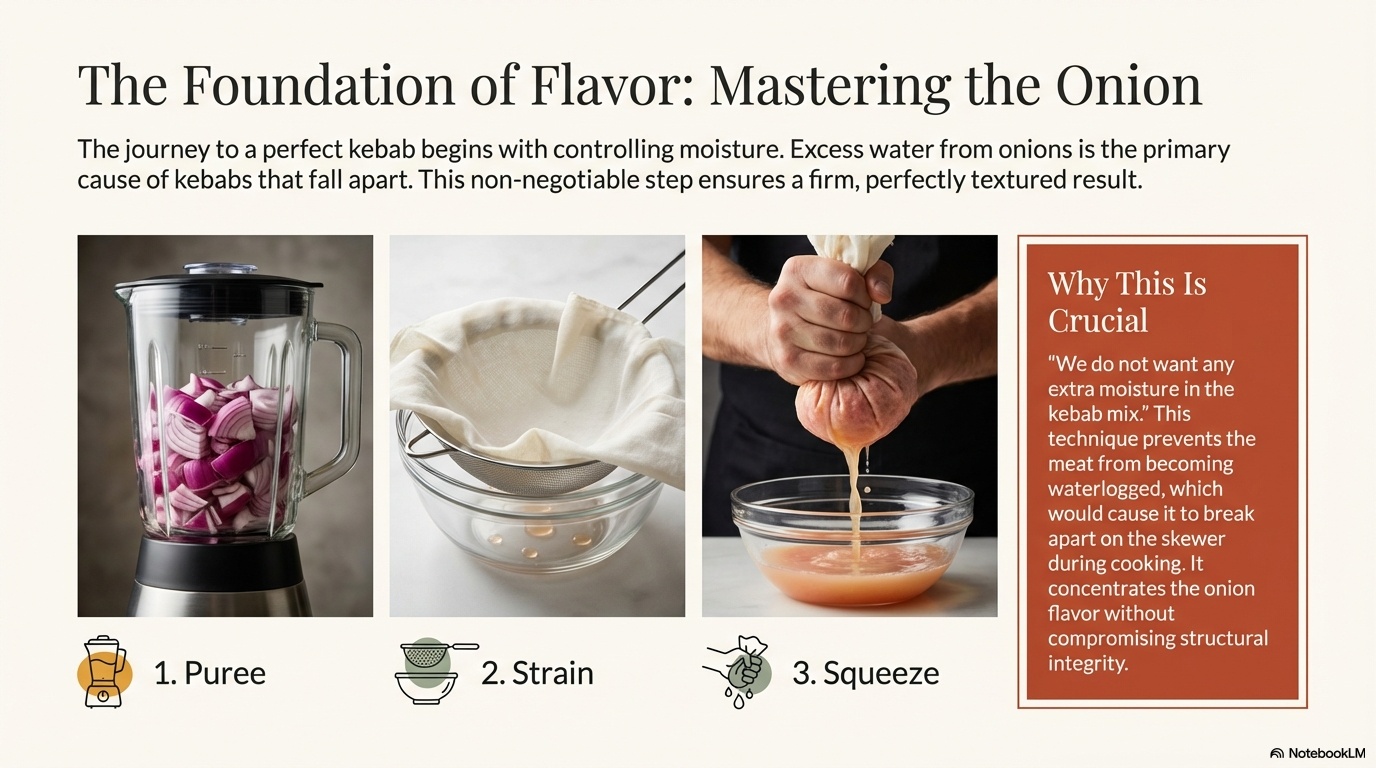 Seekh Kebab step 2 visual guide