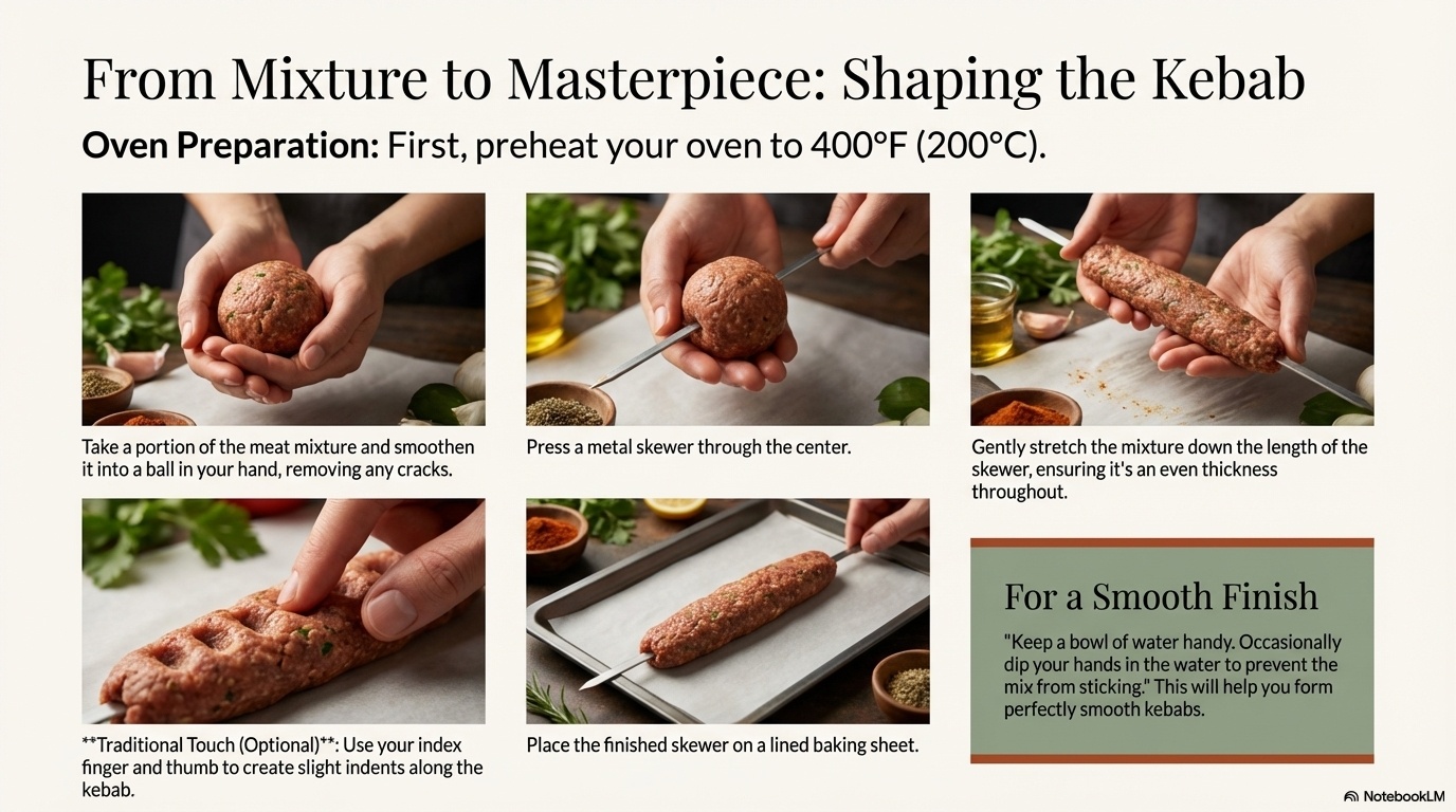 Seekh Kebab visual note 9