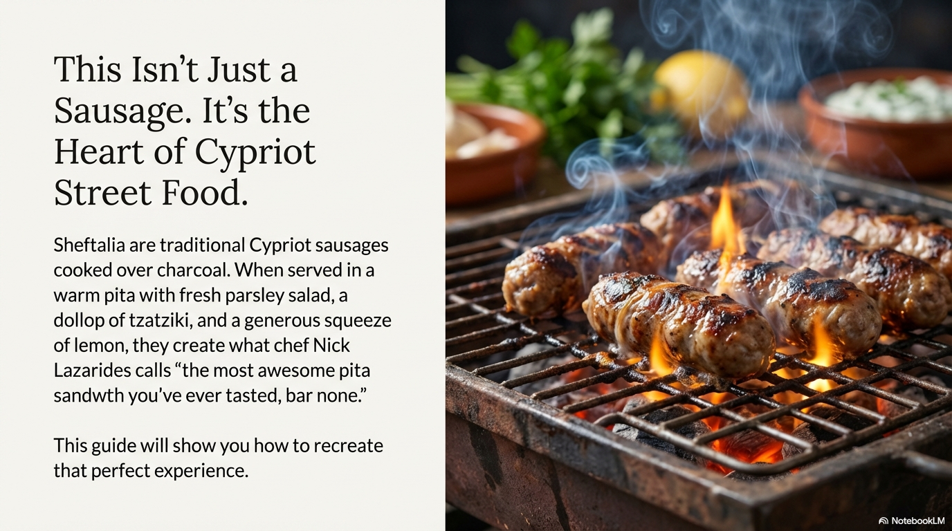 Cypriot Sheftalia step 2 visual guide