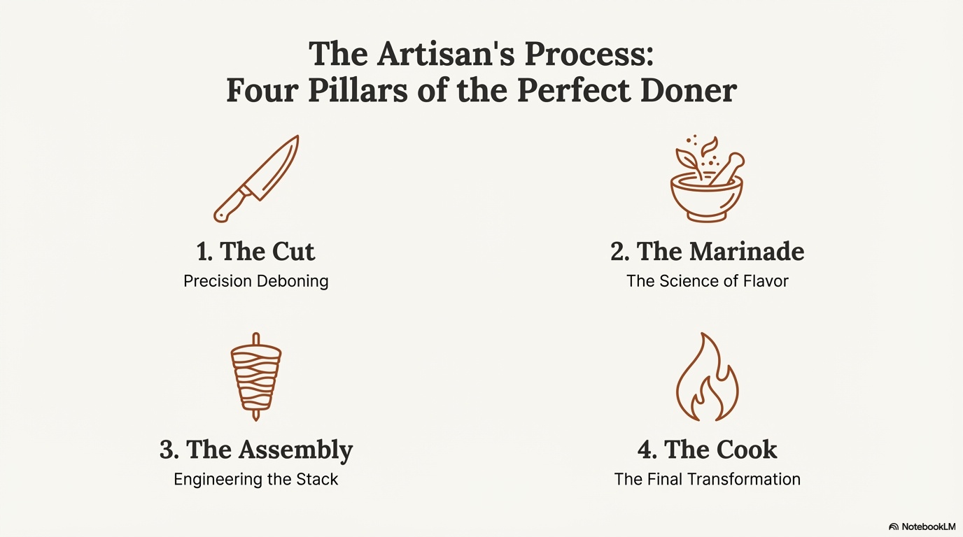 Tavuk Doner step 2 visual guide